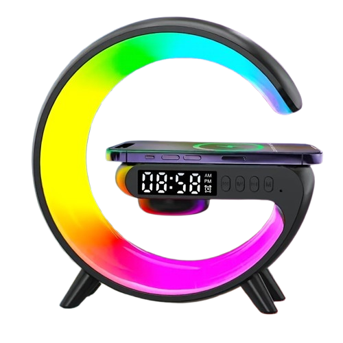 Kouzone Wireless Speaker with Phone Charger and Sunrise Alarm