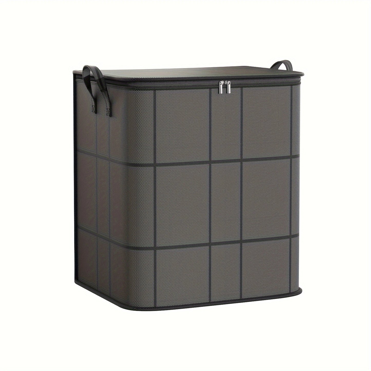 Large Capacity Casual Style Non-Woven Foldable Storage Bag – Organize Clothes and Blankets with Style!