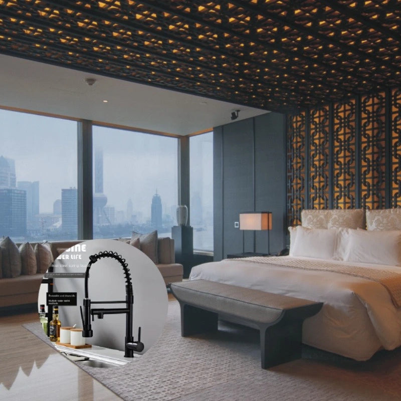 AquaJet Pro – Multifunctional Kitchen Faucet with Modern Design and Easy Installation!