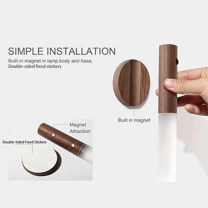 Motion Sensing Night Light – Minimalist Design for Bedrooms, Stairs, and Cabinets!