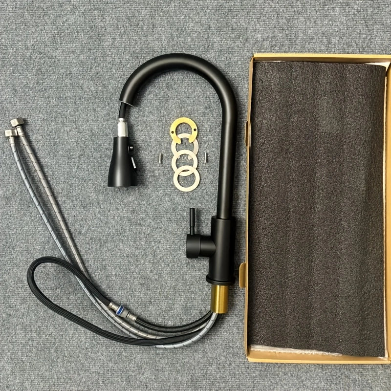 AquaFlex Duo&nbsp;– Modern Kitchen and Balcony Faucet with 3 Spray Modes and Easy Installation!