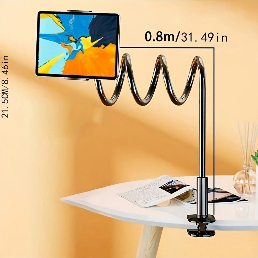 Gicook&nbsp;100cm/3.2ft Folding Tablet Holder – Adjustable, Portable, and Multifunctional for Home, Office, or Travel!