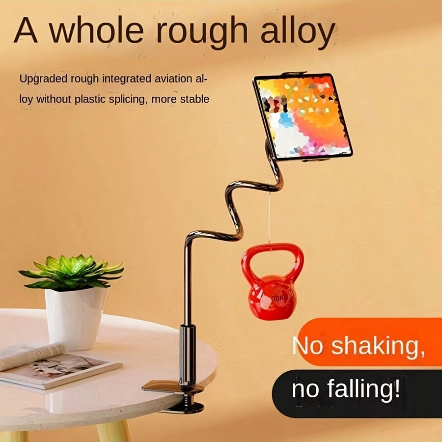 Gicook&nbsp;100cm/3.2ft Folding Tablet Holder – Adjustable, Portable, and Multifunctional for Home, Office, or Travel!