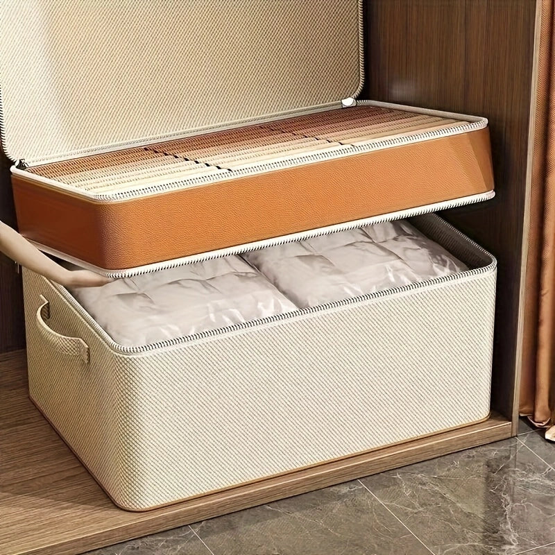 Extra Large Stackable Storage Box – Organize Clothes, Shoes, and Objects with Style!