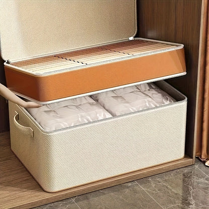 Extra Large Stackable Storage Box – Organize Clothes, Shoes, and Objects with Style!