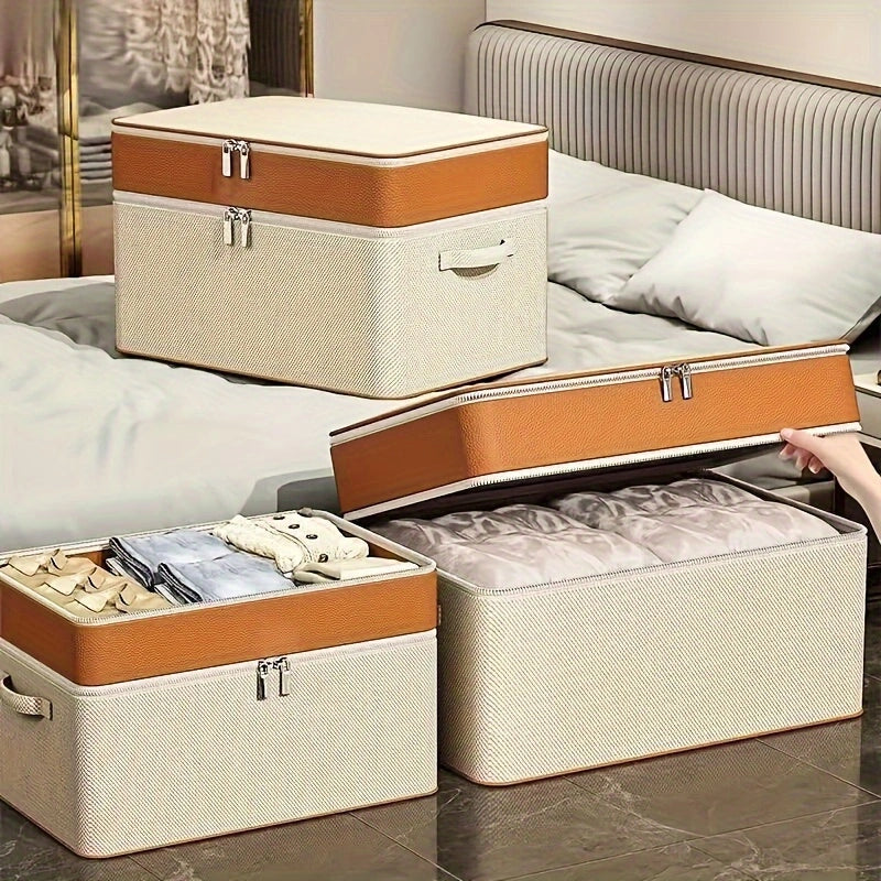 Extra Large Stackable Storage Box – Organize Clothes, Shoes, and Objects with Style!