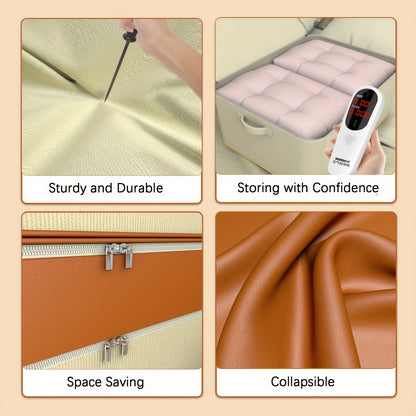 Extra Large Stackable Storage Box – Organize Clothes, Shoes, and Objects with Style!