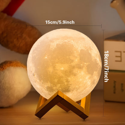 LunarGlow 3D Moon Lamp