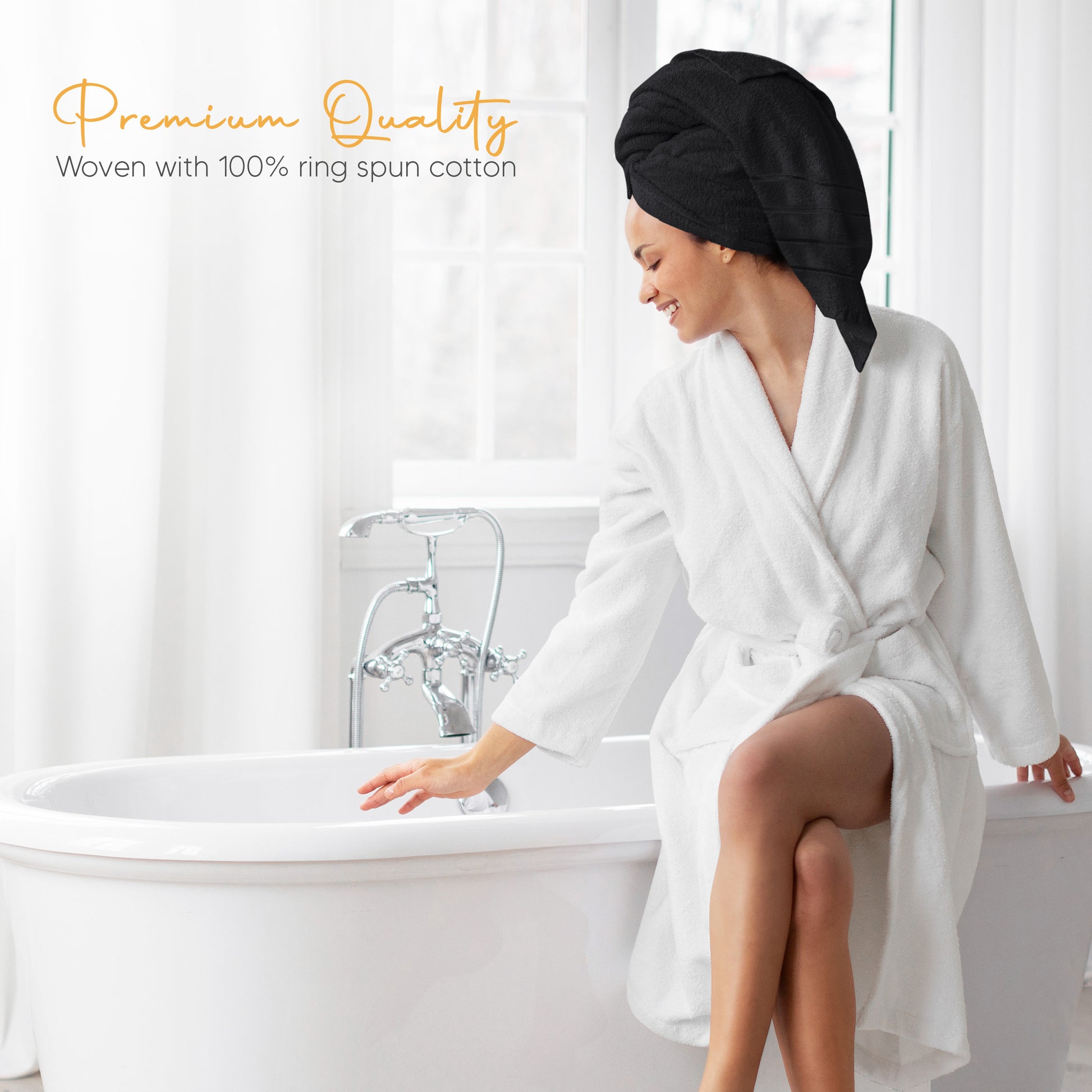 8 Premium Towels – Maximum Absorption and Comfort for Bathroom, Hotel, Spa, and Gym!