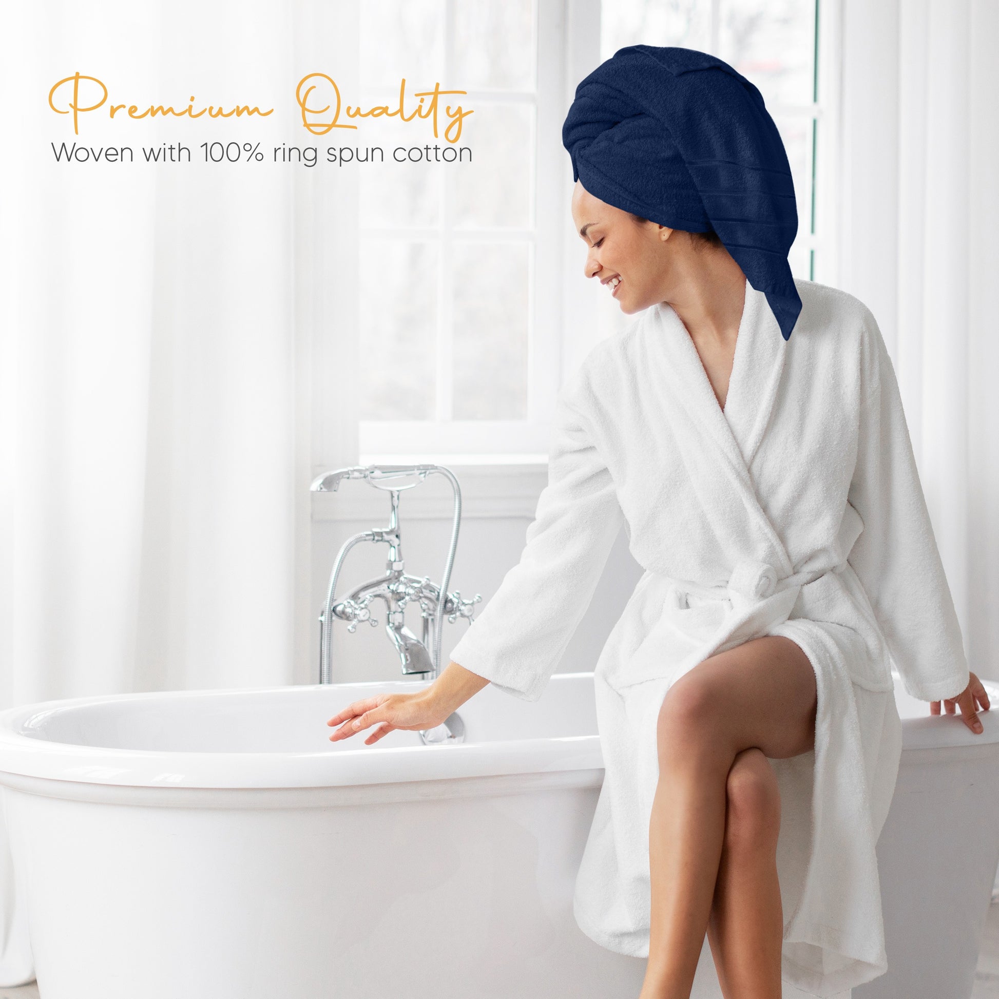 8 Premium Towels – Maximum Absorption and Comfort for Bathroom, Hotel, Spa, and Gym!