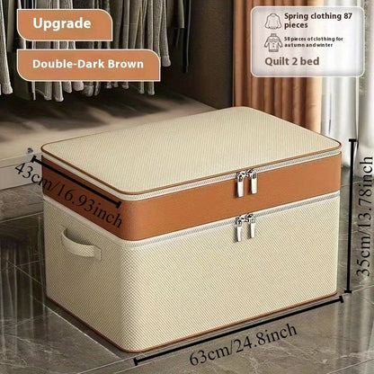 Extra Large Stackable Storage Box – Organize Clothes, Shoes, and Objects with Style!