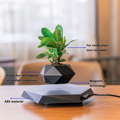 Levitating Plant Pot – Modern Floating Décor for Home &amp; Office