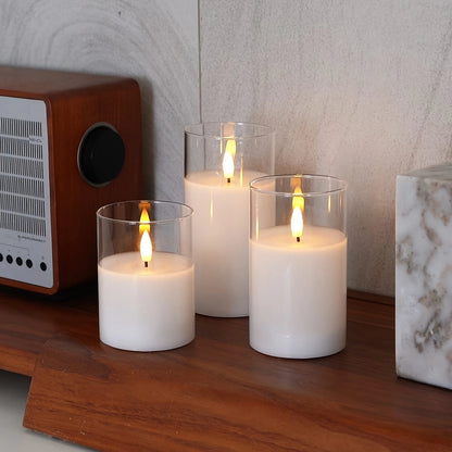 Remote Control LED Electronic Candles – Romantic Decoration for Weddings, Parties, and Special Moments!