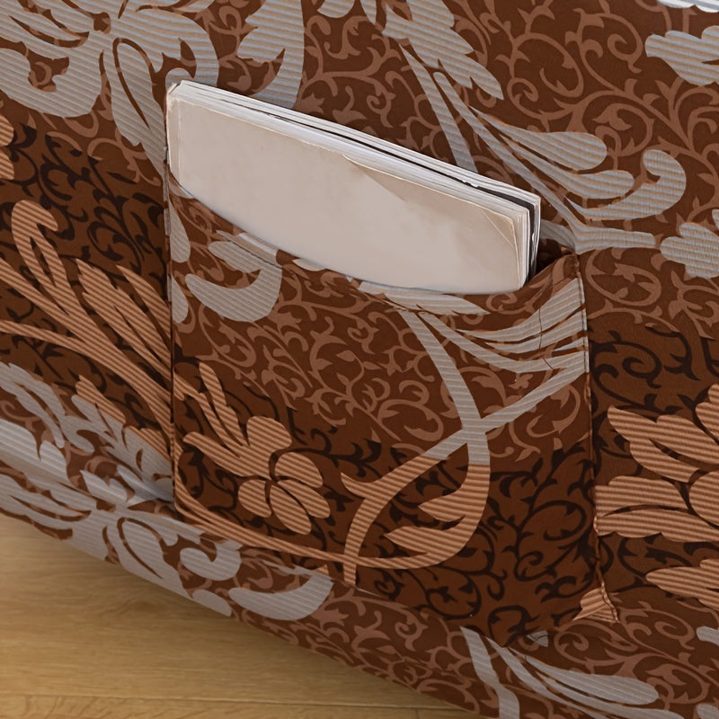 4Pcs/set Milk Stretch Recliner Sofa Covers – Elastic, Washable, and Stylish Protection for Your Living Room!