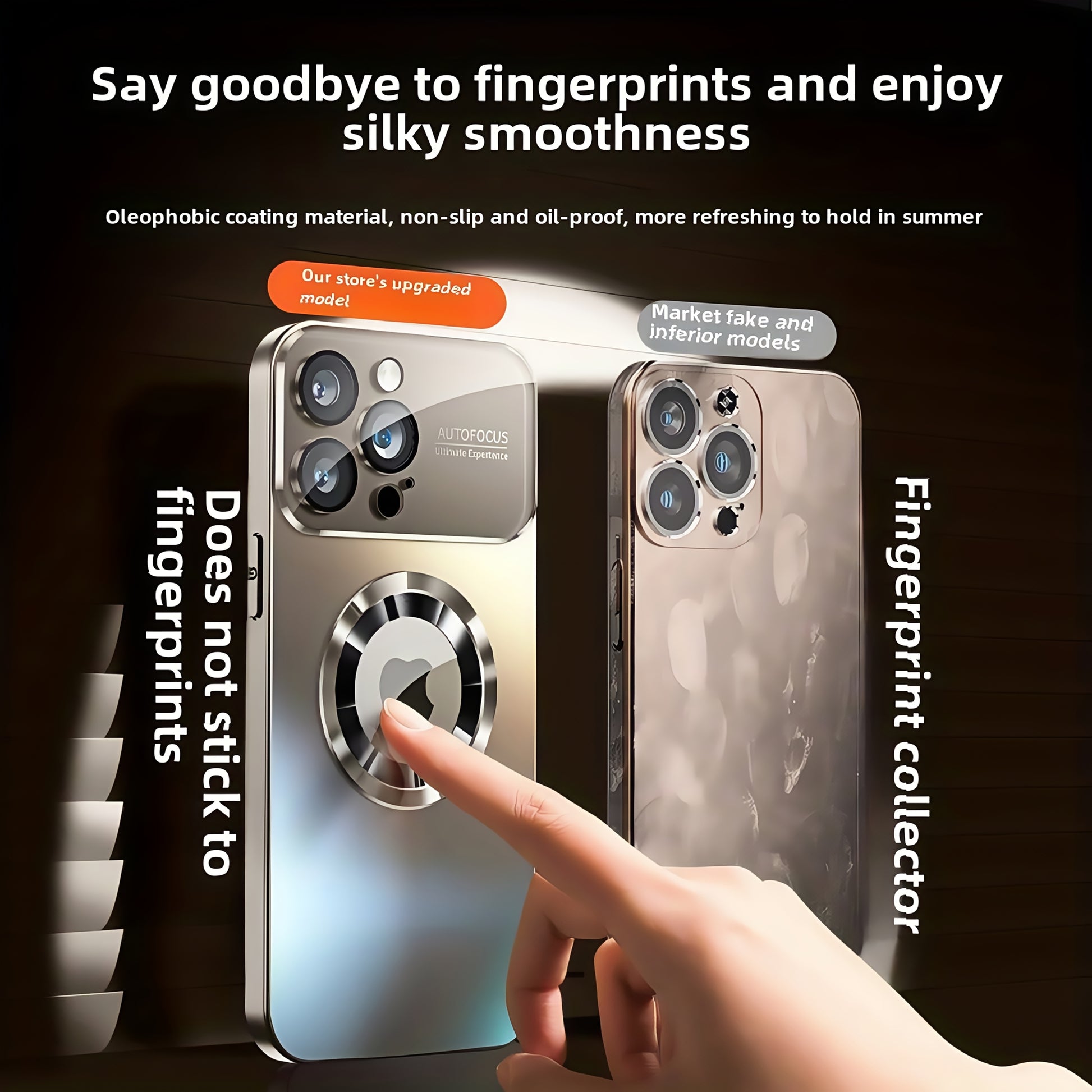 2025 Premium Titanium Matte Phone Case – Ultimate Protection & Style