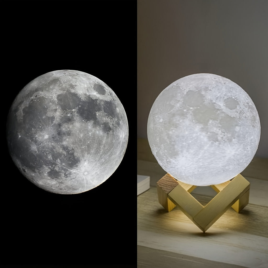 LunarGlow 3D Moon Lamp