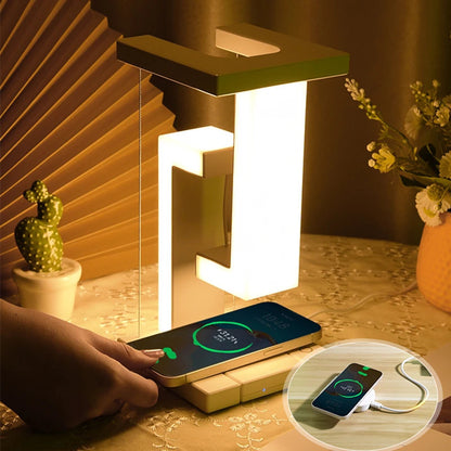 Premium Ambiance Wireless Table Lamp – Modern & Rechargeable
