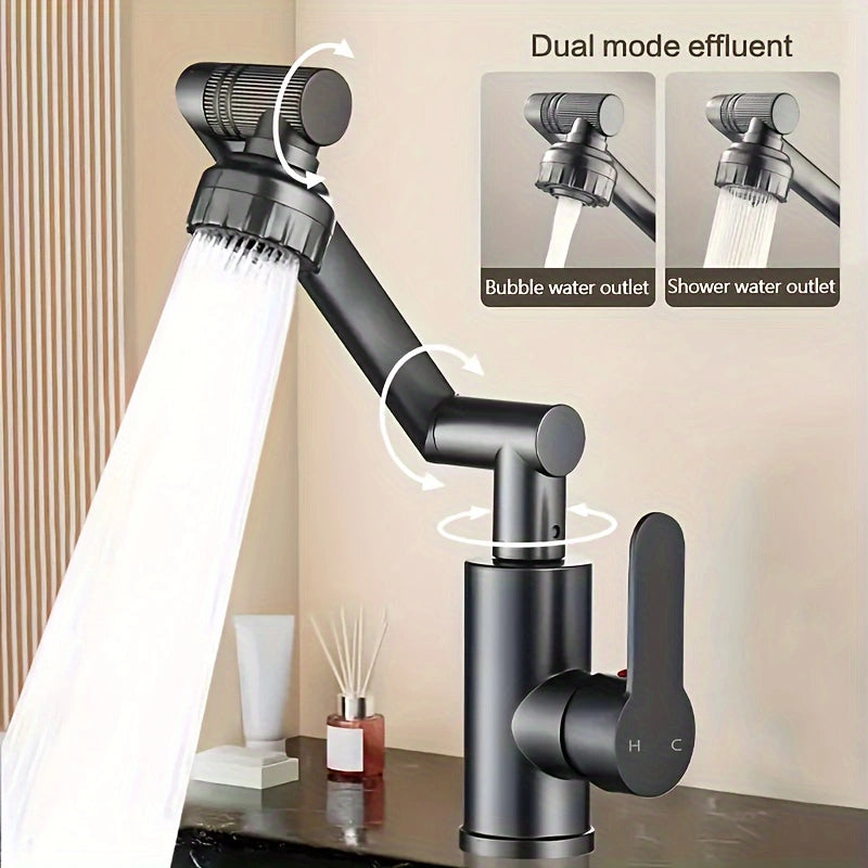 AquaSwivel Pro – Matte Swivel Faucet for Kitchen and Bathroom with 1080° Rotation and Modern Design!