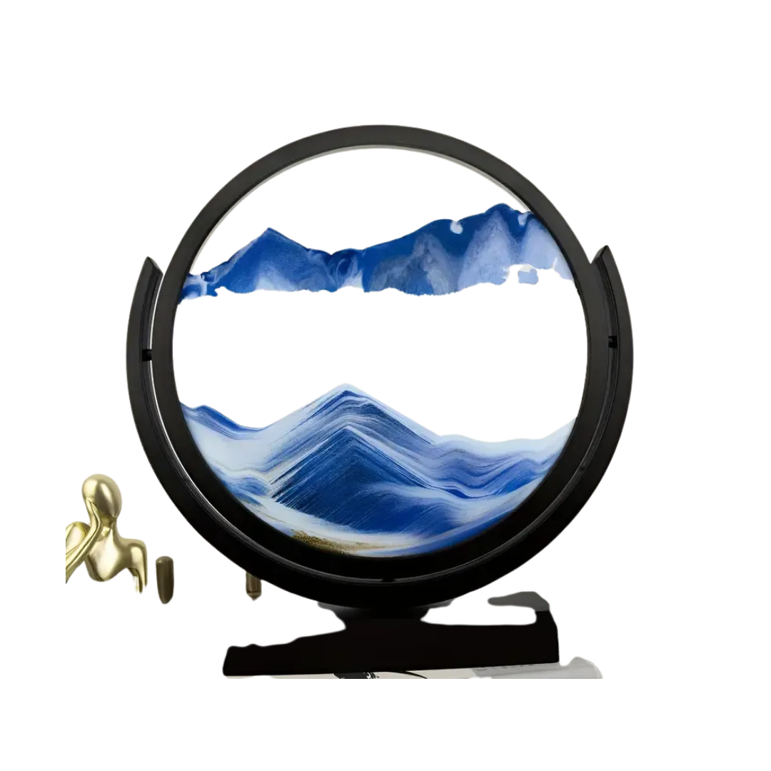 Hypnotic 3D Sand Art