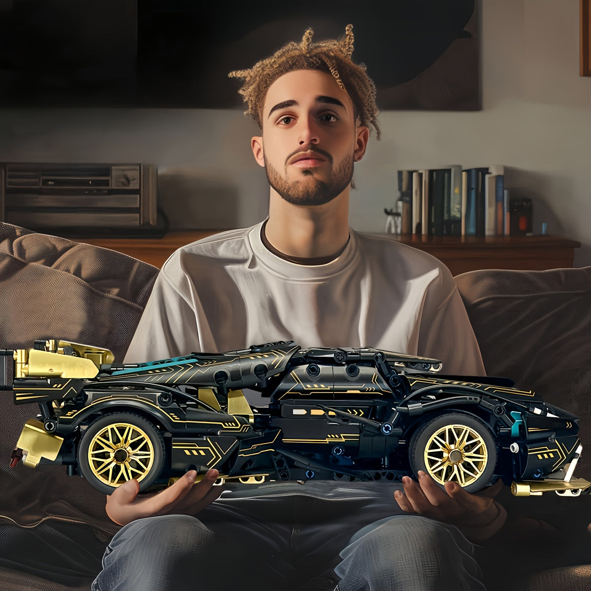 1330PCS Super Sports Car Model – Limited Edition Building Set
