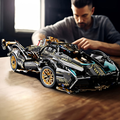 1330PCS Super Sports Car Model – Limited Edition Building Set