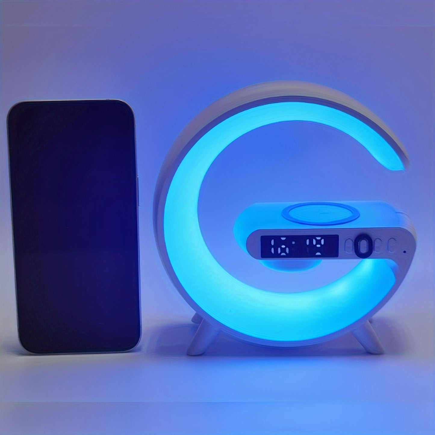 Kouzone Wireless Speaker with Phone Charger & Dimmable Alarm Clock