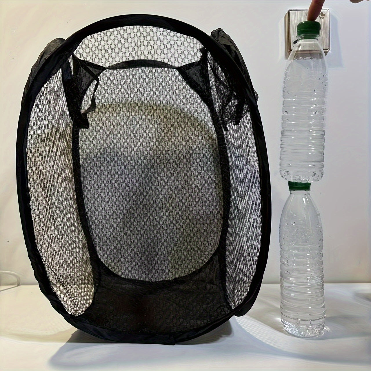 Foldable Pop-Up Laundry Basket with Handles – Large Capacity and Casual Style for Organization!