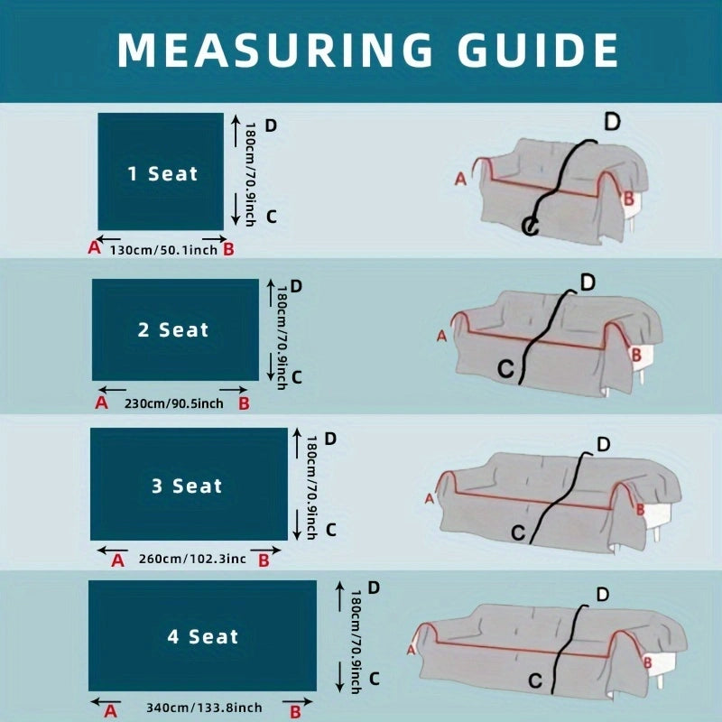 Versatile Chenille Sofa Cover – Comfort, Style, and All-Season Protection!