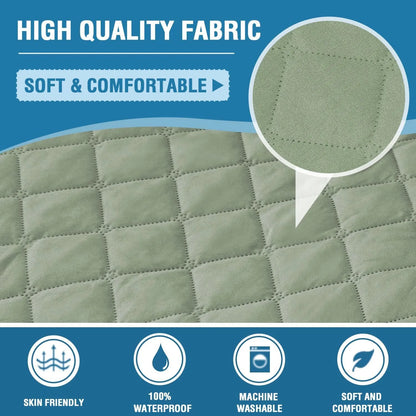 Waterproof L Shape Sofa Slipcover – Total Protection for Sectional Sofas and Pets!