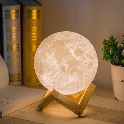 LunarGlow 3D Moon Lamp