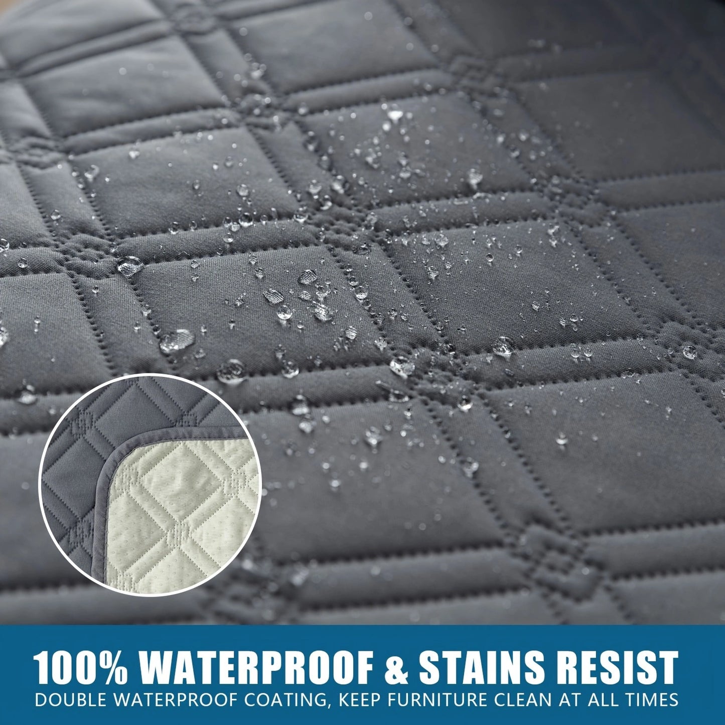 100% Waterproof Recliner Sofa Cover – Non-Slip, Pet-Resistant, and Stylish Protection!