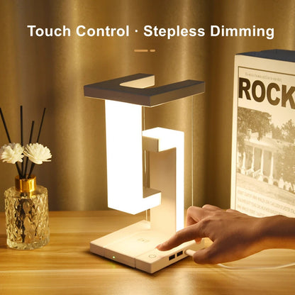 Premium Ambiance Wireless Table Lamp – Modern & Rechargeable