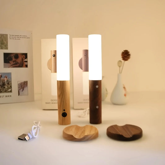Motion Sensing Night Light – Minimalist Design for Bedrooms, Stairs, and Cabinets!