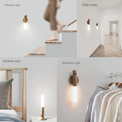 Motion Sensing Night Light – Minimalist Design for Bedrooms, Stairs, and Cabinets!