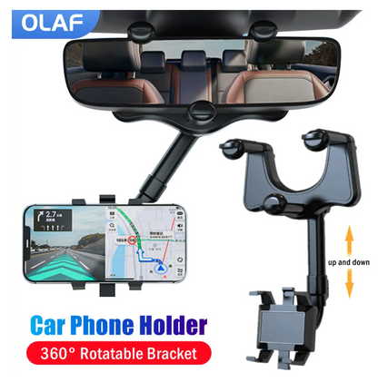 Supporto per auto per smartphone girevole a 360°
