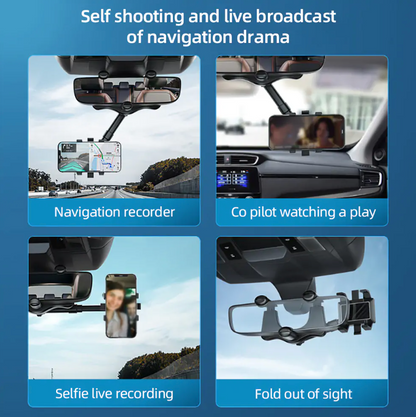 Supporto per auto per smartphone girevole a 360°