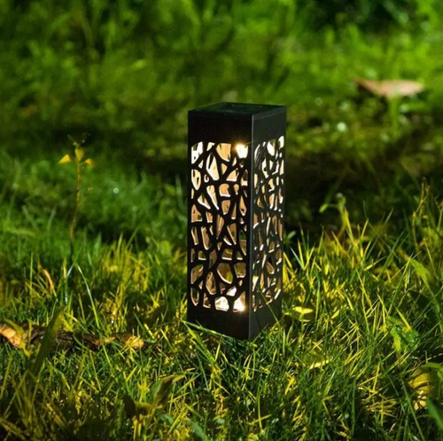 Luce da giardino vintage impermeabile alimentata a energia solare
