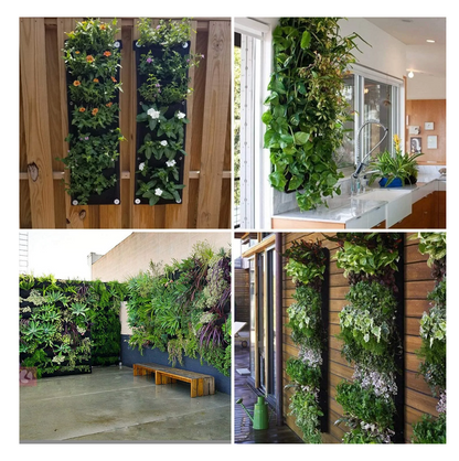 Vasi da fiori da giardino pensili verticali