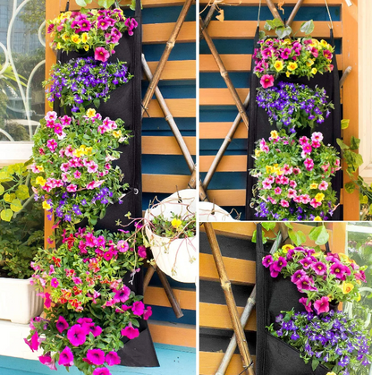 Vasi da fiori da giardino pensili verticali