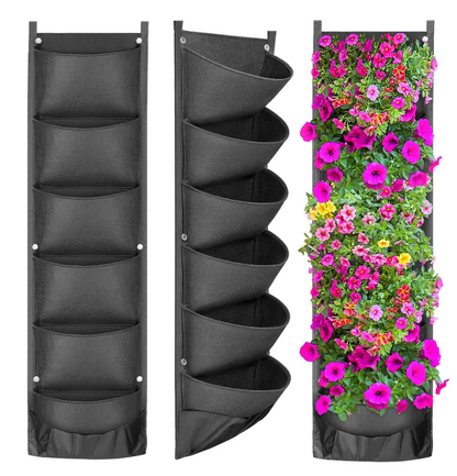 Vasi da fiori da giardino pensili verticali
