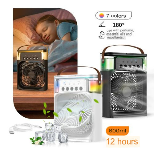 Portable Air Cooler with Humidifier – 11°F Drop in Minutes | BreezeZen Pro™V