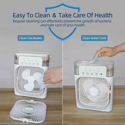 Portable Air Cooler with Humidifier – 11°F Drop in Minutes | BreezeZen Pro™