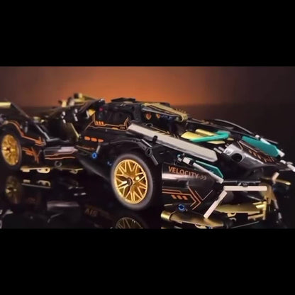 1330PCS Super Sports Car Model – Limited Edition Building Set