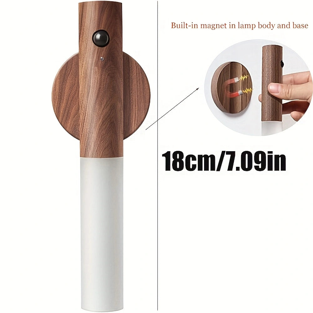 Motion Sensing Night Light – Minimalist Design for Bedrooms, Stairs, and Cabinets!