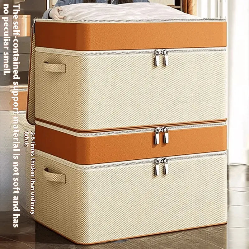 Extra Large Stackable Storage Box – Organize Clothes, Shoes, and Objects with Style!