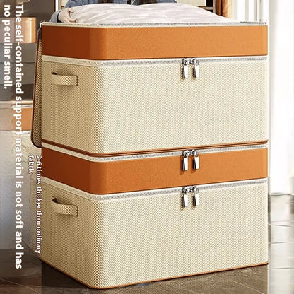 Extra Large Stackable Storage Box – Organize Clothes, Shoes, and Objects with Style!