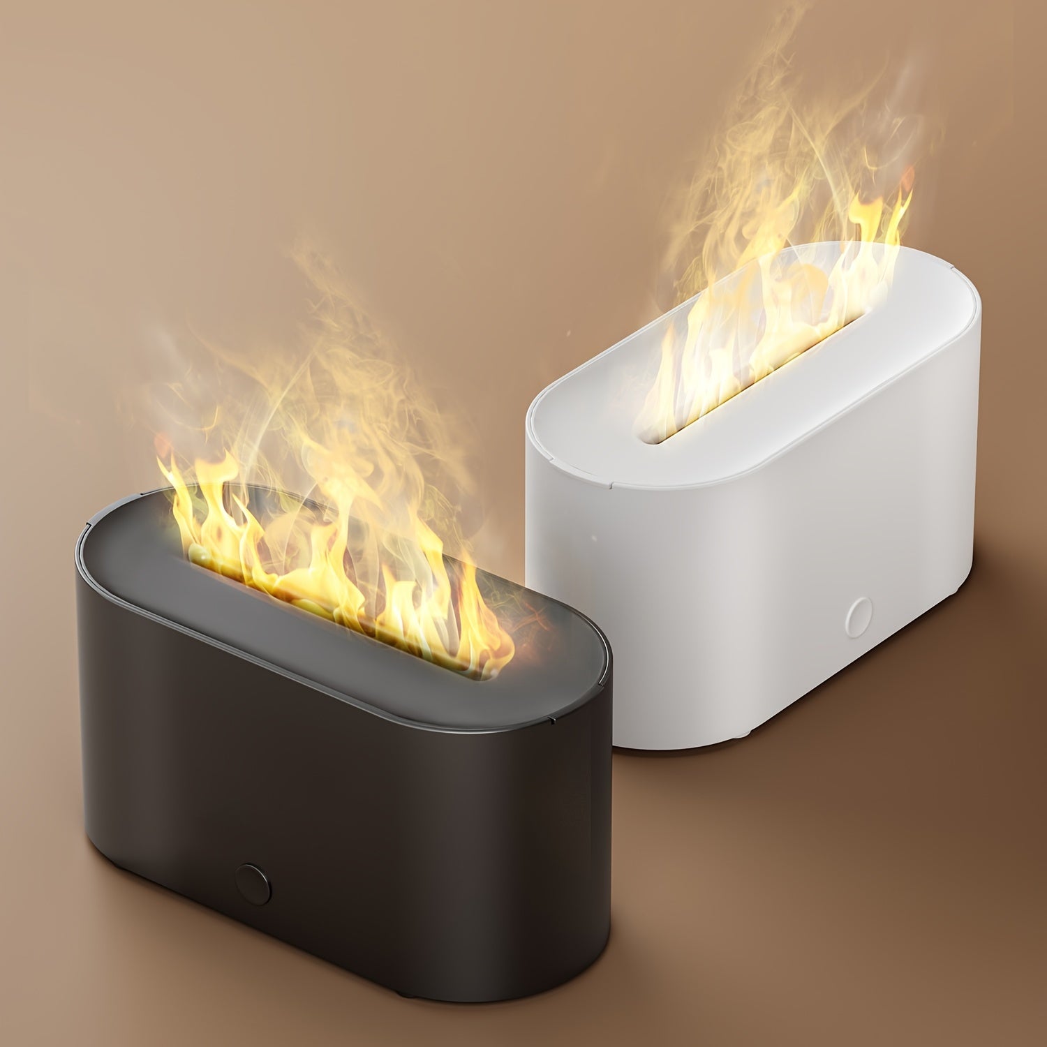 7-Color Simulated Flame Humidifier