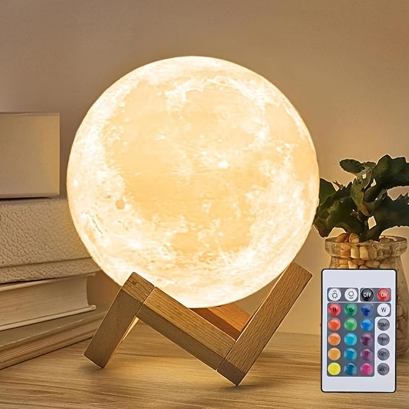 LunarGlow 3D Moon Lamp