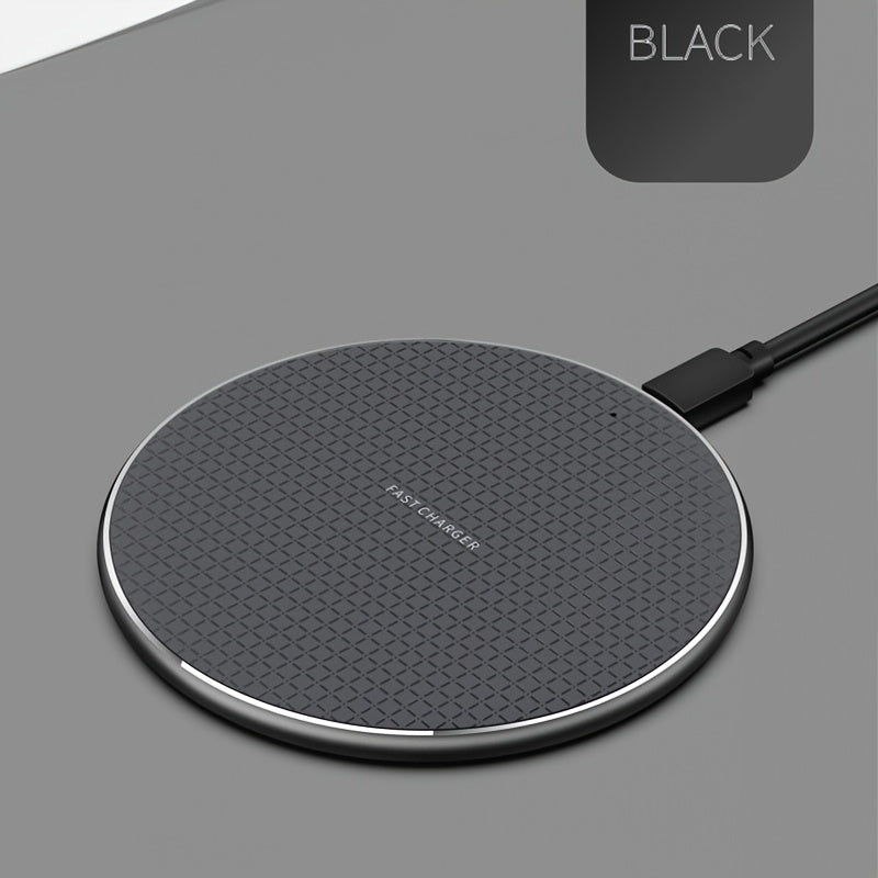 Fast Wireless Charger – 15W Ultra-Thin Charging Pad