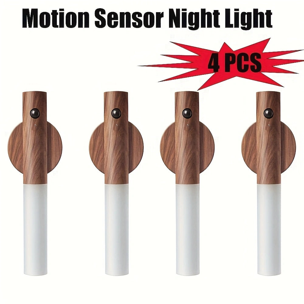 Motion Sensing Night Light – Minimalist Design for Bedrooms, Stairs, and Cabinets!